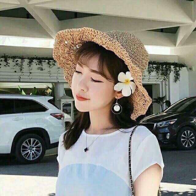 Hoa sứ cài tóc đi biển (hàng loại 1)