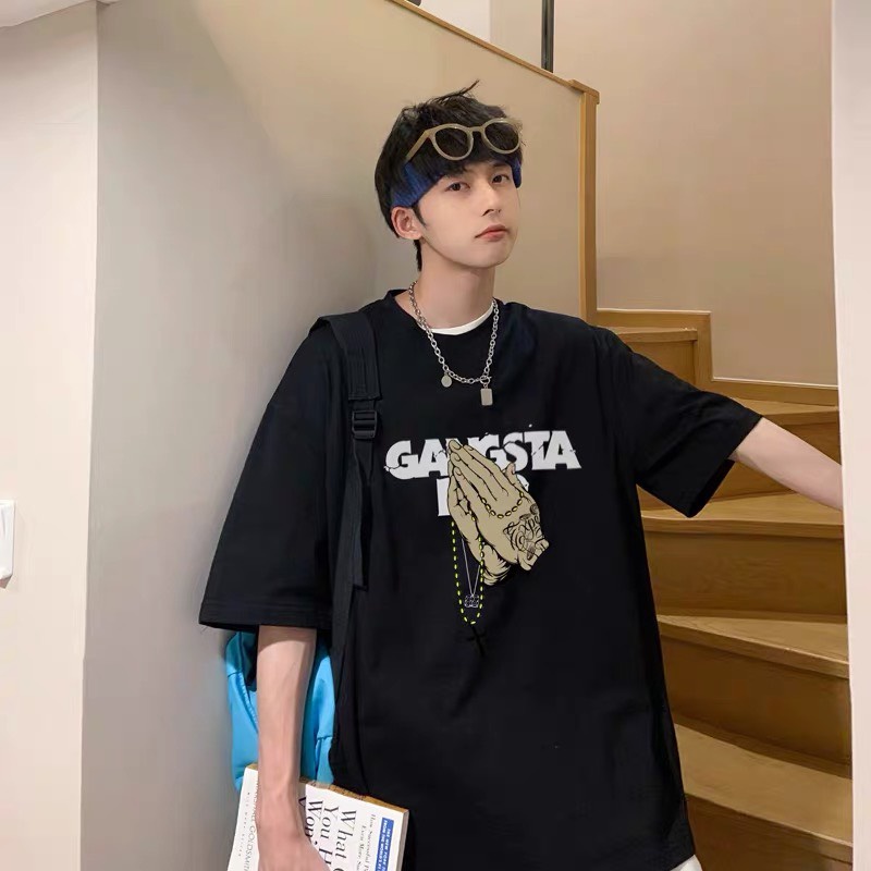 Áo phông nam nữ form rộng, áo thun unisex tay lỡ ATL 216