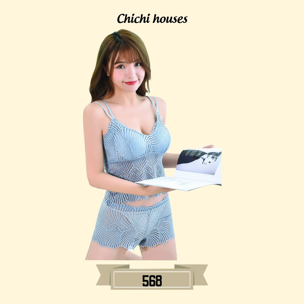 Đồ Lót Nữ, Set Bra Ren Đẹp 2021 - CHICHI 568