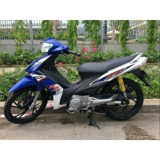 Tem rời xe Axelo Xanh trắng (bộ)