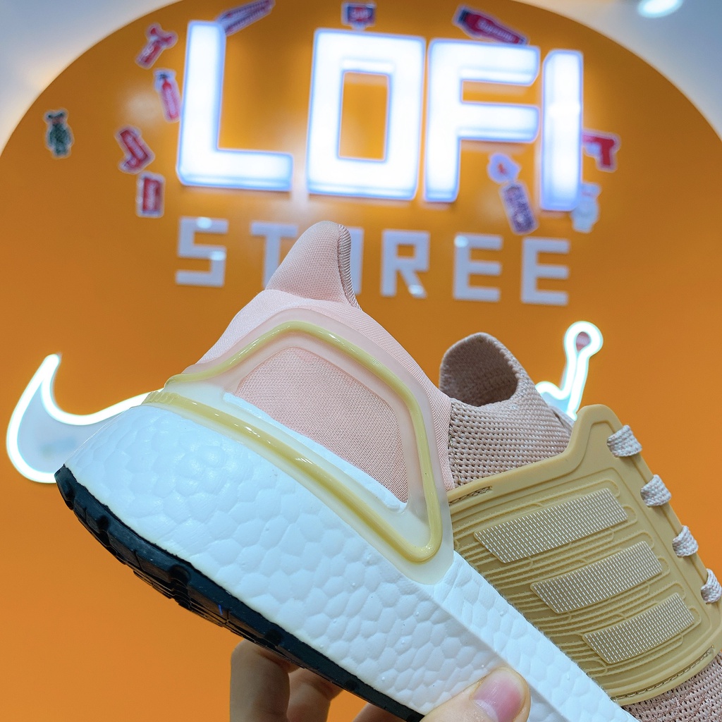 (Video cận cảnh) Giày thể thao sneaker ultra boost 6.0 hồng đất - Giày Chạy bộ siêu êm nhẹ