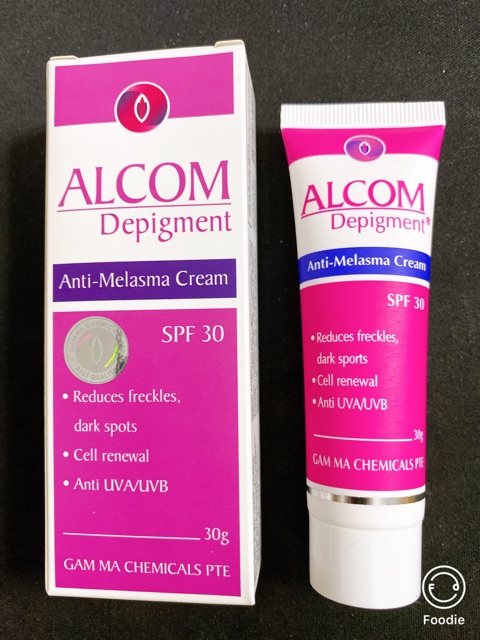 Alcom Depigment kem hỗ trợ điều trị nám 30g