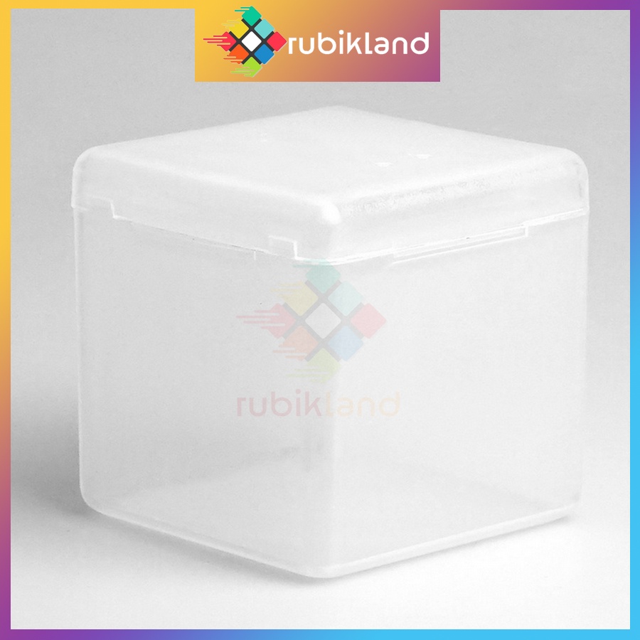 Hộp Đựng Rubik 3x3 Trong Suốt 5.7cm Hộp Rubic Đồ Chơi Trí Tuệ Trẻ Em