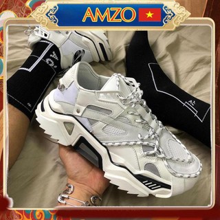 Giày thể thao nữ thời thượng ✨ HOTTREND - GIÁ RẺ ✨ Giày thể thao sneaker nữ đế độn 3cm phản quang phong cách Hồng Kông