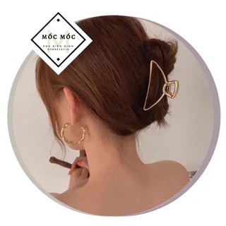 Kẹp Tóc Kim Loại Đính Ngọc