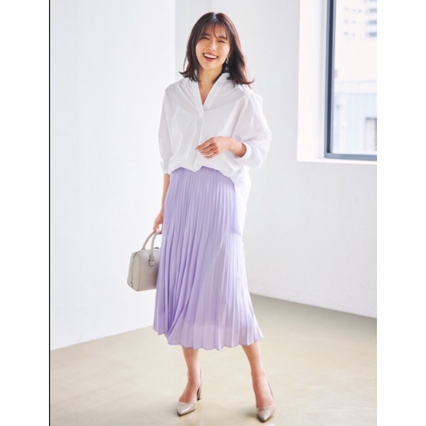 VÁY XẾP LY UNIQLO
