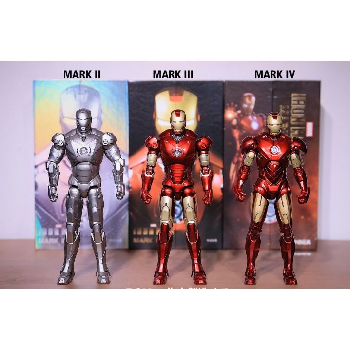 Mô hình Iron man Spider man ZDtoys tổng hợp mk1, mk2 ,mk3, mk4, mk5, mk6, mk7, mk42, mk50, mk85