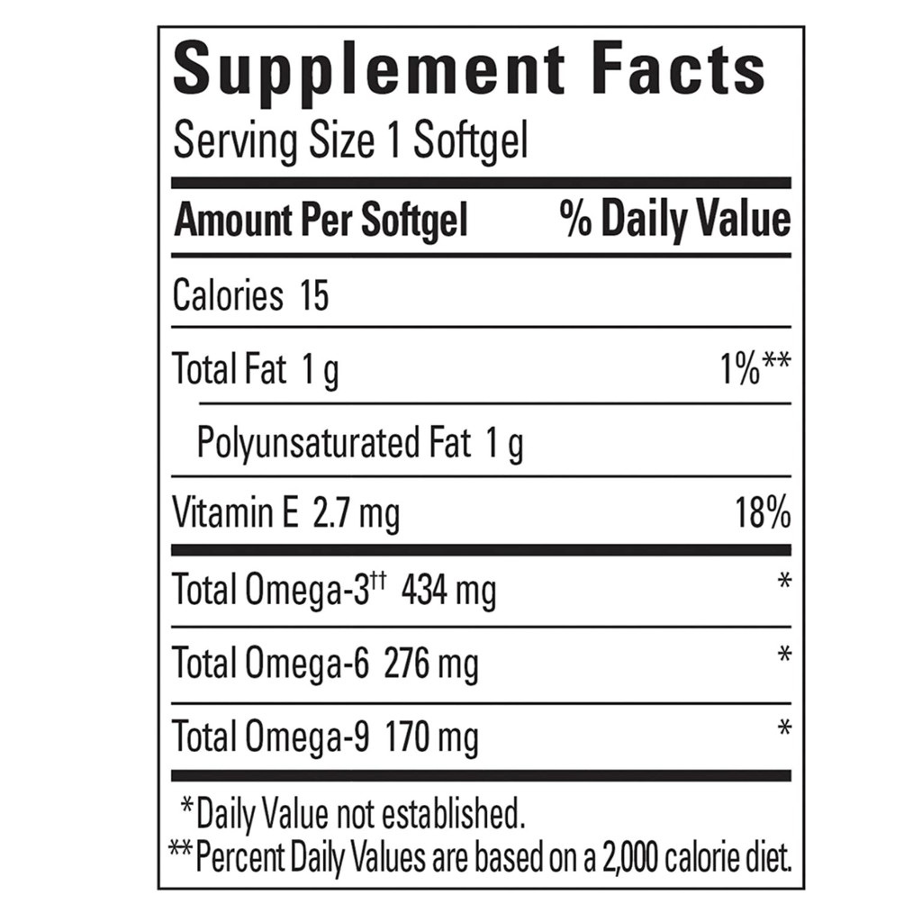 Viên uống Triple Omega 369 Nature Made của Mỹ