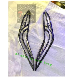 Chụp đèn sương mù xi nhan trước Vario 150 Caarbon [HÀNG ĐẸP] - viền đèn sương mù vario 2018 carbon - đồ chơi vario