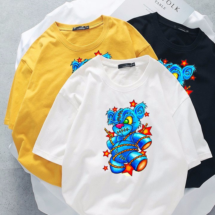 Freeship đơn 50K -Thun Cotton - Áo thun tay lỡ ,unisex Nữ Nam .siêu ngầu , siêu đep