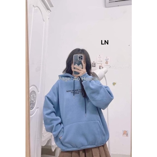 Áo hoodie 3 dòng chữ nhỏ DA6