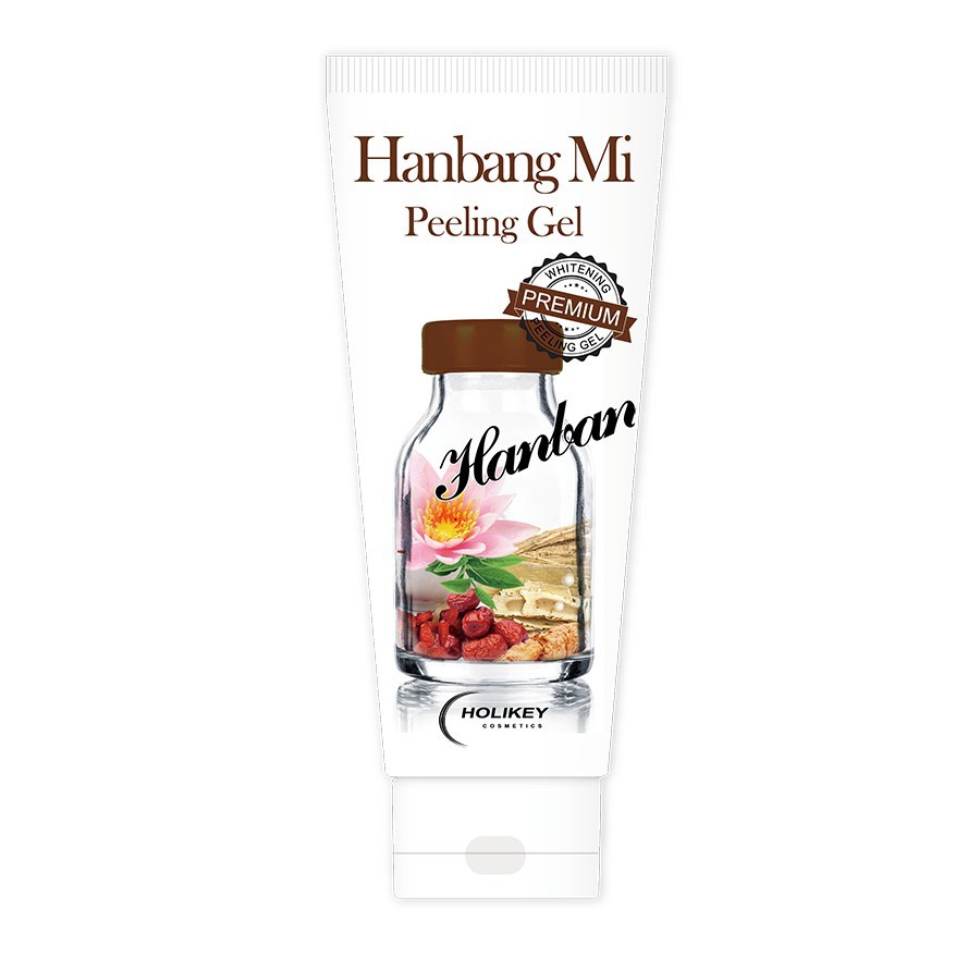 Tẩy Tế Bào Chết Da Mặt Hàn Quốc Tại Nhà Cho Da Dầu Mụn Tự Nhiên Thuốc Bắc La Hán Đông Y Holikey Hanbang Mi Peeling Gel | BigBuy360 - bigbuy360.vn