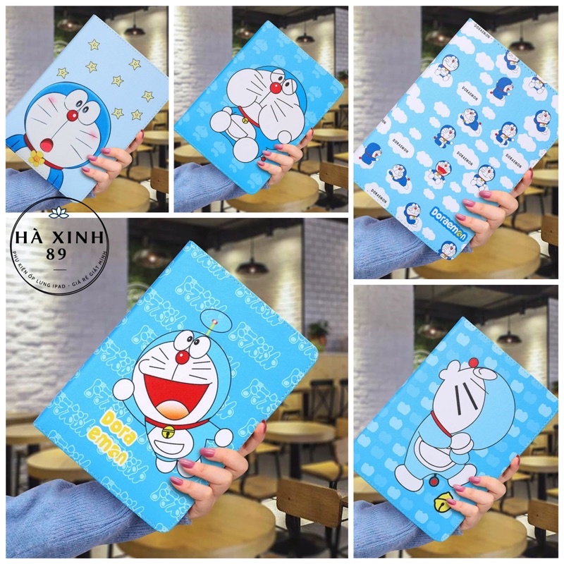 Bao Da iPad Hoạt Hình Doremon Cute Dễ Thương Ốp iPad Gen 5/6/7/8 /Pro 10.5/Air 3/Air 1/Air 2/Mini 1/2/3/4/5 /iPad 2/3/4