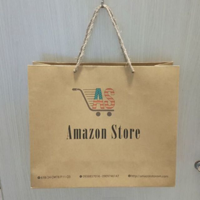 100 Túi giấy kraft XL in theo order | BigBuy360 - bigbuy360.vn