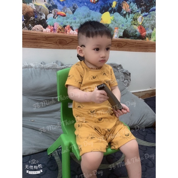 Body khủng long vàng PL baby bé trai
