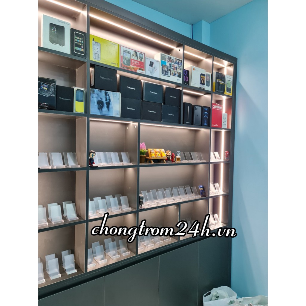 Kệ Mica Trưng Bày Điện Thoại- Màu trong suốt DT03 | BigBuy360 - bigbuy360.vn