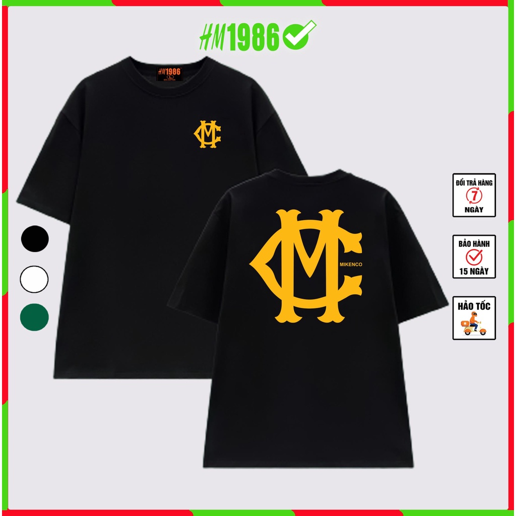 Áo Thun Tay Lỡ MIKENCO Áo Thun Xanh Lá , Áo Thun Form rộng Nam Nữ  Ulzzang Unisex MH1986 , 3194