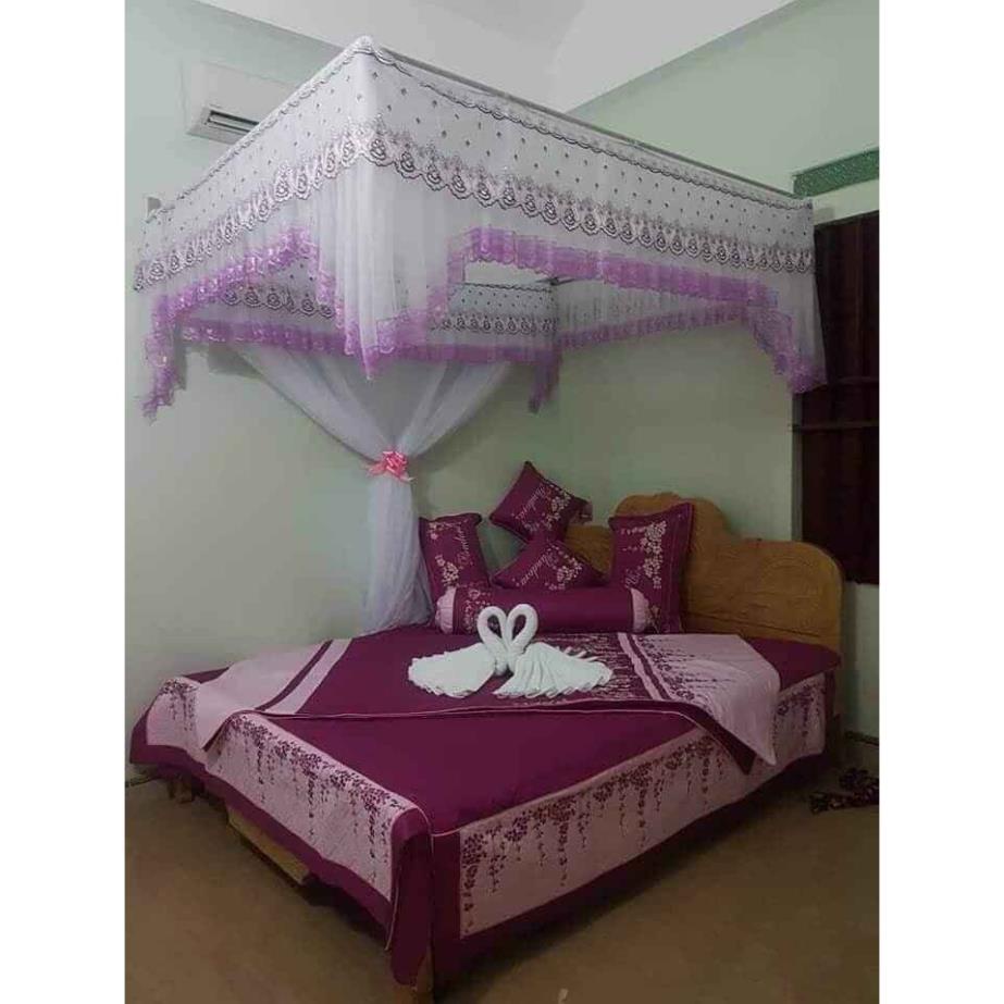 MÀN KHUNG CUNG ĐÌNH TUYN LẠNH PHỐI REN CAO CẤP