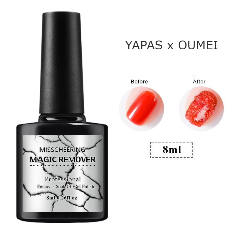 Nước phá sơn gel Misscheering 8ml , Nước tẩy sơn gel móng tay nail chính hãng siêu nhanh an toàn