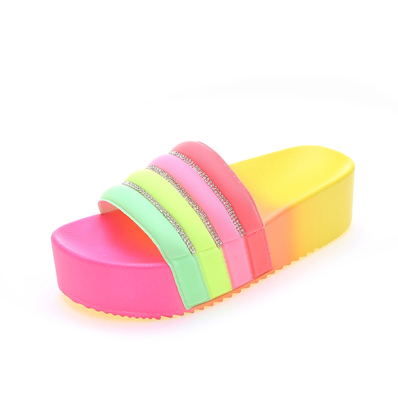 IELGY Dép  đế bằng nhiều màu phong cách thời trang cho nữ