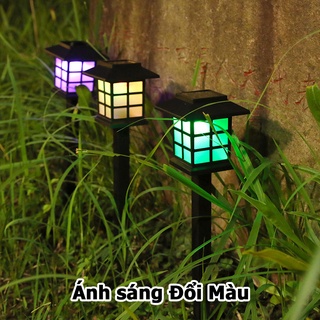 Đèn trang trí sân vườn cầu thang SV vuông năng lượng mặt trời