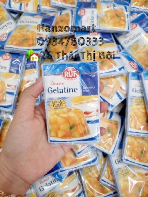 Bột nở, men nở, Gelatin , bột mì , bột bắp , bột năng , bột pancake Ruf bột làm bánh hữu cơ cho bé