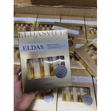 Combo 4 ống Eldas Serum Tế Bào Gốc Chống Lão Hóa Phục Hồi Tái Tạo Da