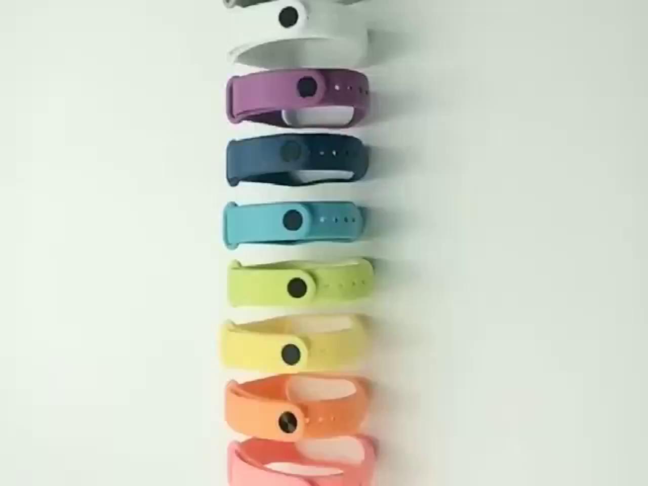 [Freeship 50k] Dây Đeo Silicon nhiều màu Cho Đồng Hồ Thông Minh Xiaomi Mi Band 5   XIAOMI MI Band 6 | BigBuy360 - bigbuy360.vn