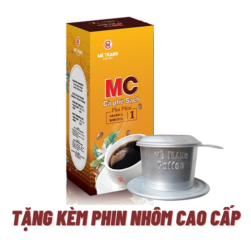 Cà phê Sạch MC1 pha phin Mê Trang - túi bột 500g