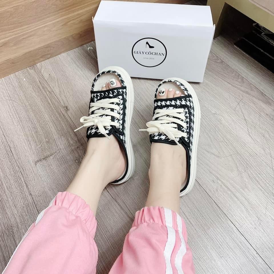 [KHO SỈ HN] DÉP NỮ ĐẾ BÁNH MÌ BUỘC DÂY 2 MÀU HOTTREND CỰC ĐẸP