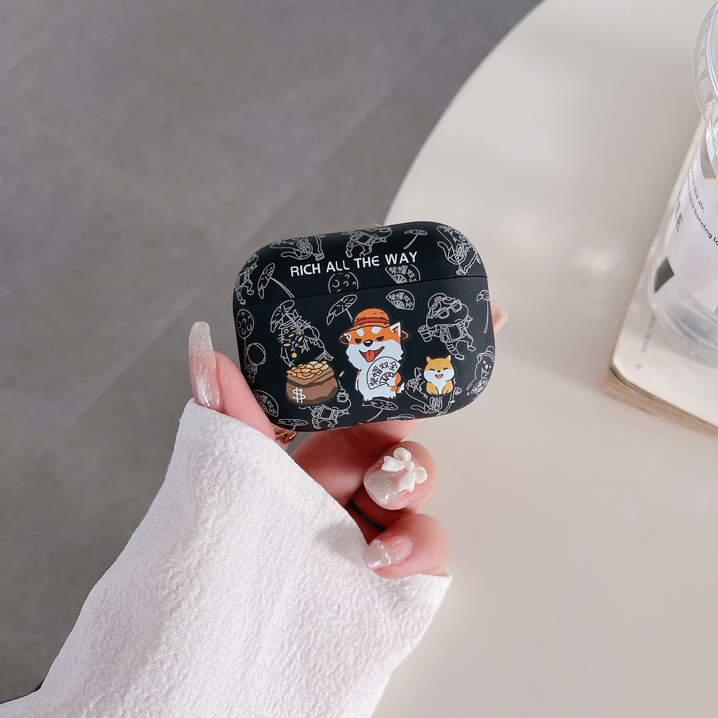Vỏ Bảo Vệ Hộp Sạc Tai Nghe AirPods3 Gen 2021 / 3 Thiết Kế Thời Trang Mới 2021