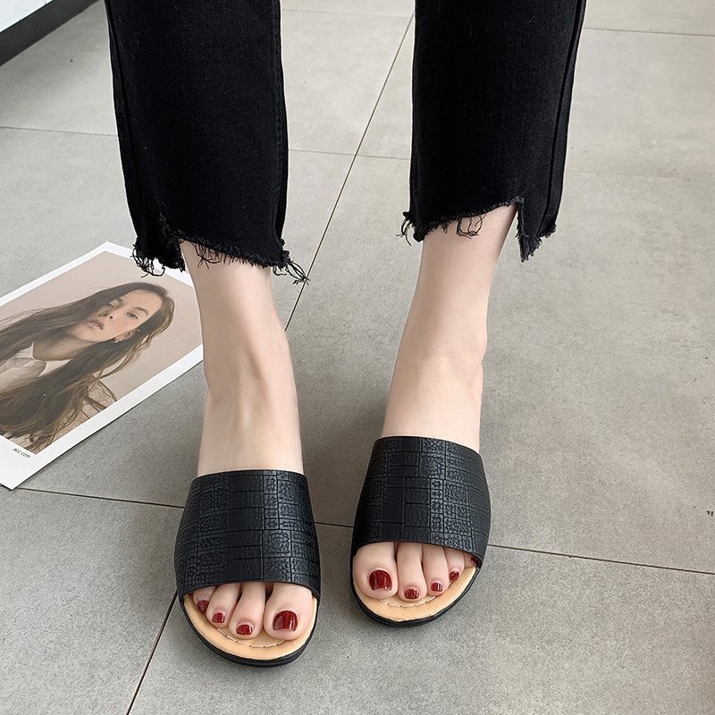 Dép đế xuồng XIELUAIZTA da mềm thời trang dành cho nữ big size 36-42