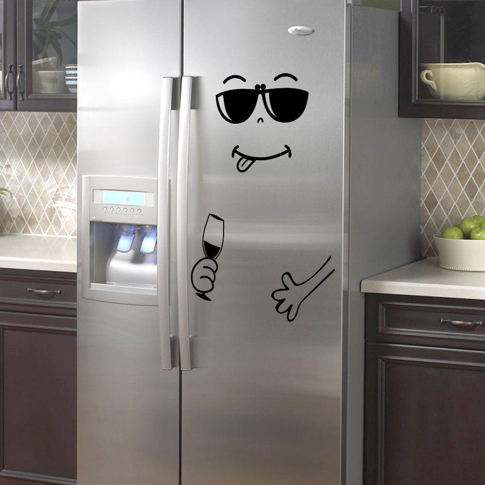 Conopery CONOPERY Miếng Dán Trang Trí Tủ Lạnh Bằng Vinyl Dễ Thương