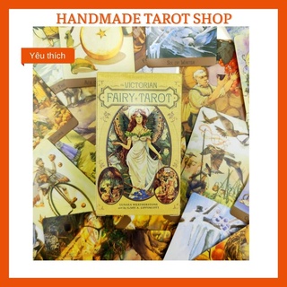 [cực đẹp chuẩn size] Bộ bài victorian fairy tarot - bài tarot handmade