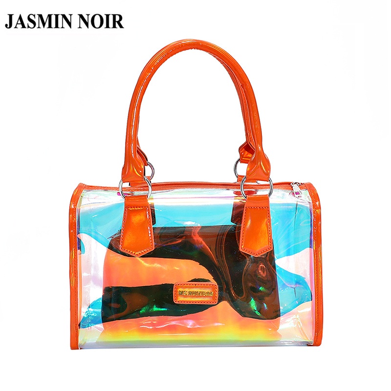 Túi Xách JASMIN NOIR Đeo Chéo Chất Liệu PVC Thiết Kế Đơn Giản Cho Nữ