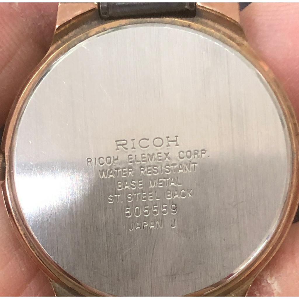 Đồng hồ nữ hiệu Ricoh Charvale mầu lạ, mặt to mỏng 30mm