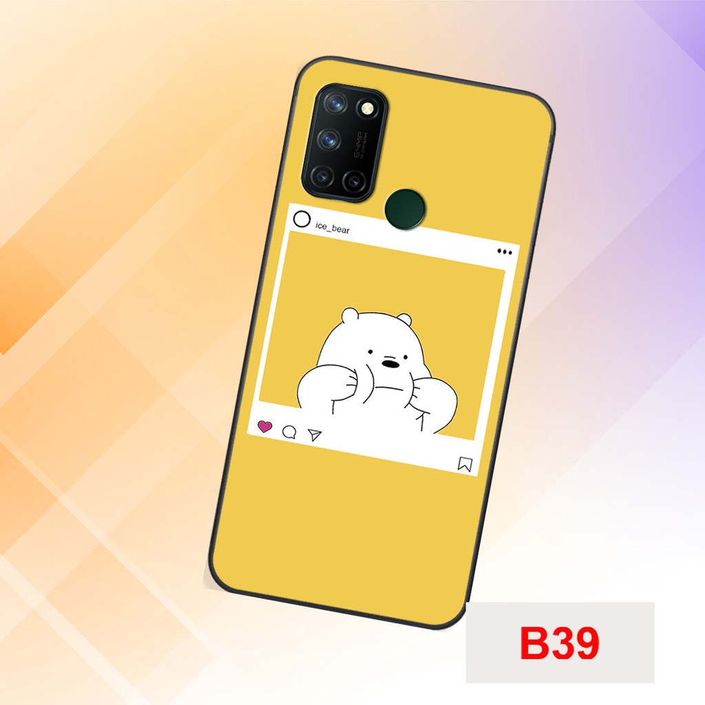 ỐP LƯNG OPPO REALME 7I/C17 HÌNH GẤU BEER SIÊU DỄ THƯƠNG