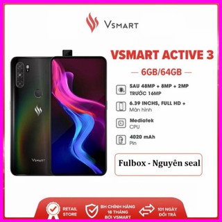 Điện Thoại Vsmart Active 3 (6GB/64GB) Fullbox Nguyên Seal Chính Hãng VA3  - Max Mobile