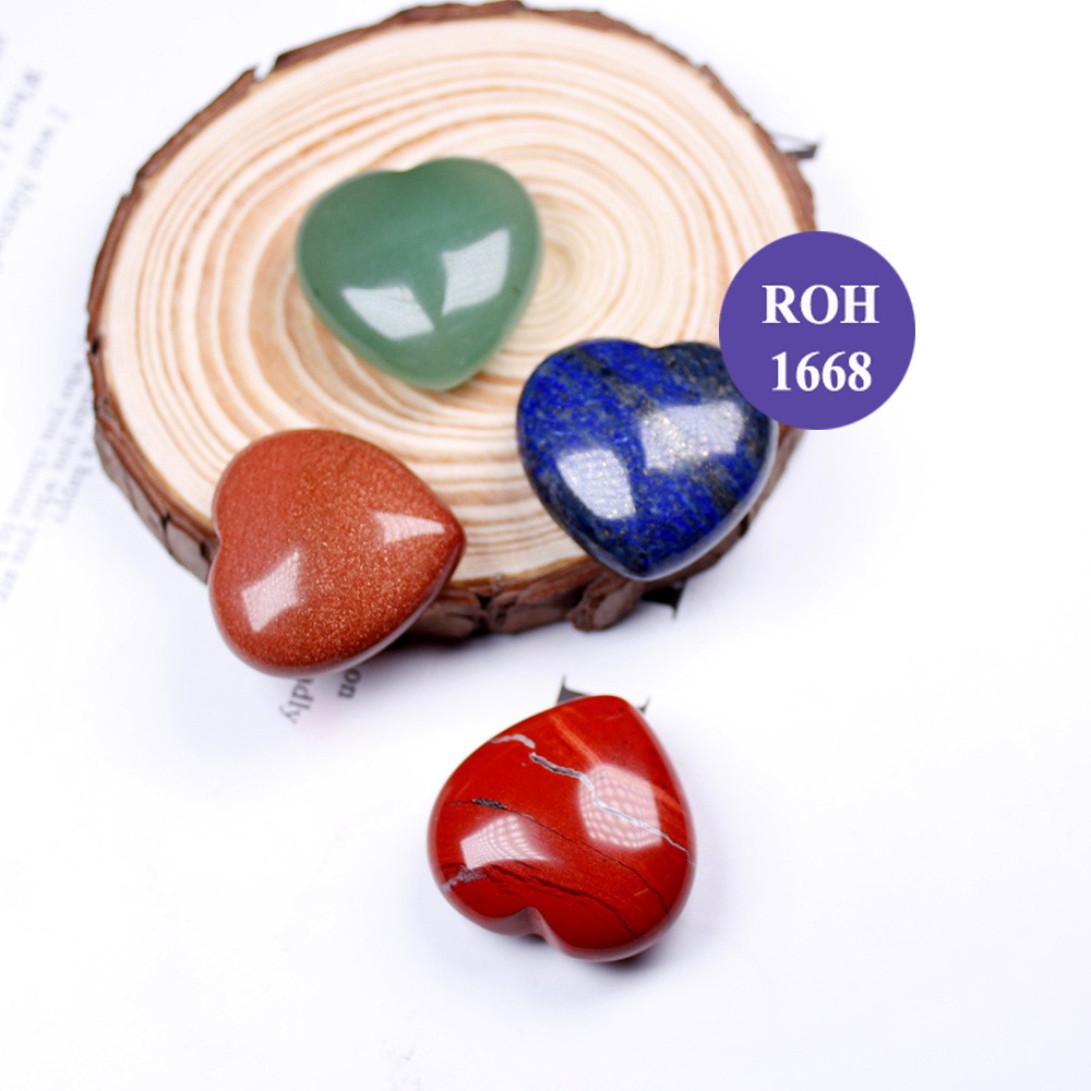 Viên đá thanh tẩy hình trái tim sang trọng