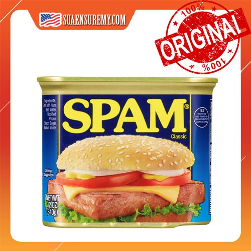Thịt Hộp Spam Mỹ 340g