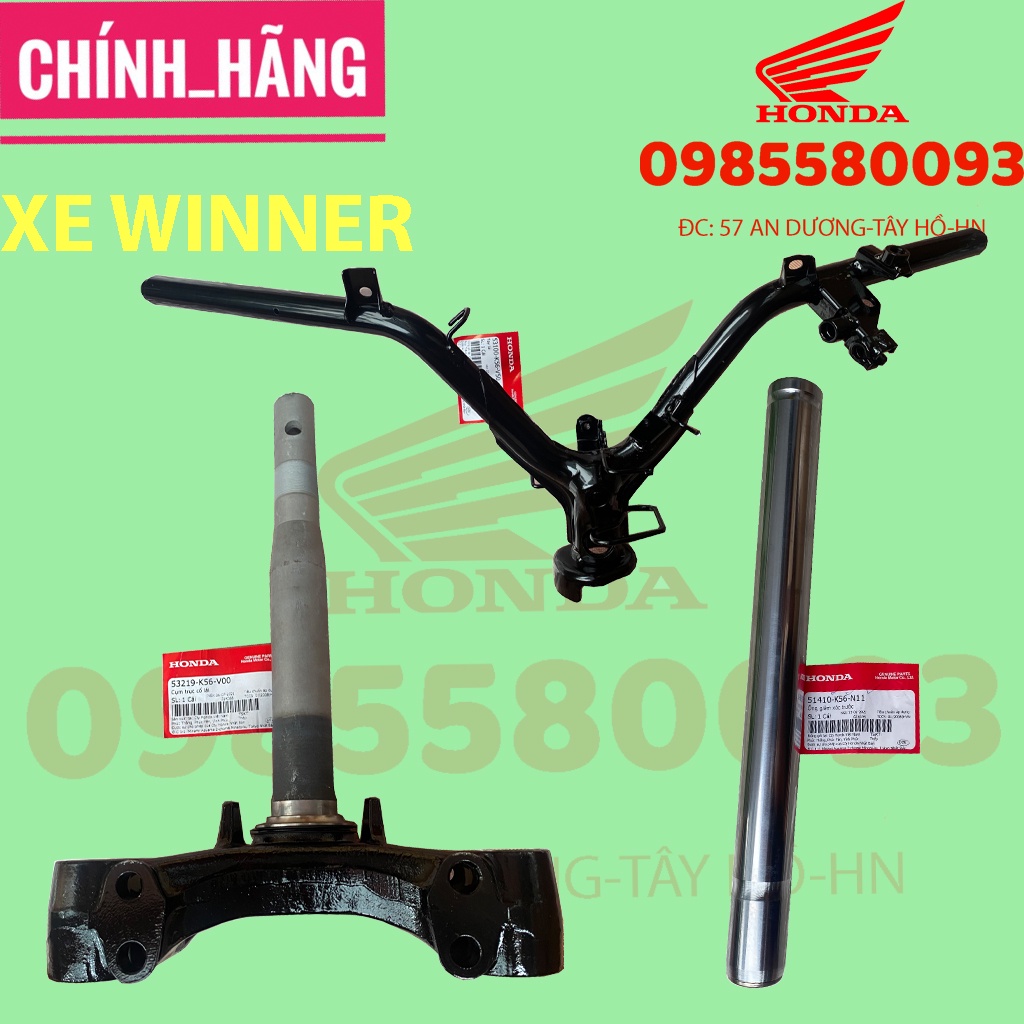 TY PHUỘC, TAY LÁI, Chảng ba  winner v1/ winner X chính hãng Honda