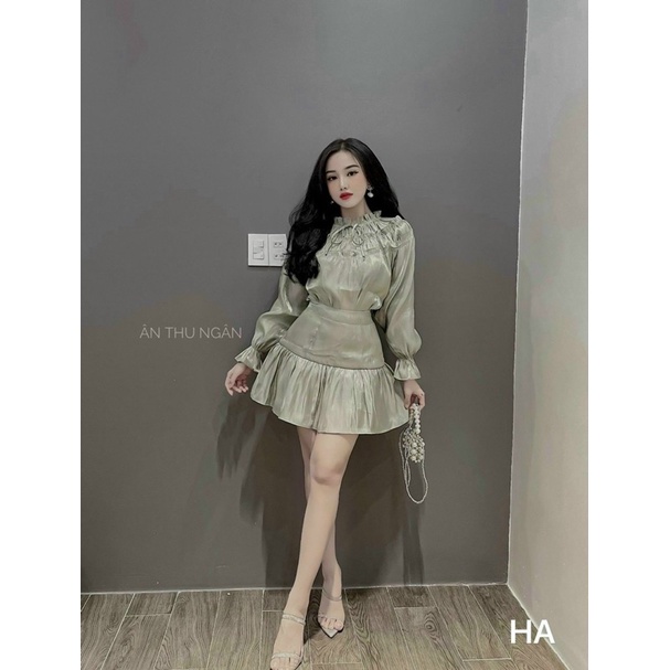 Set váy tơ siêu xinh