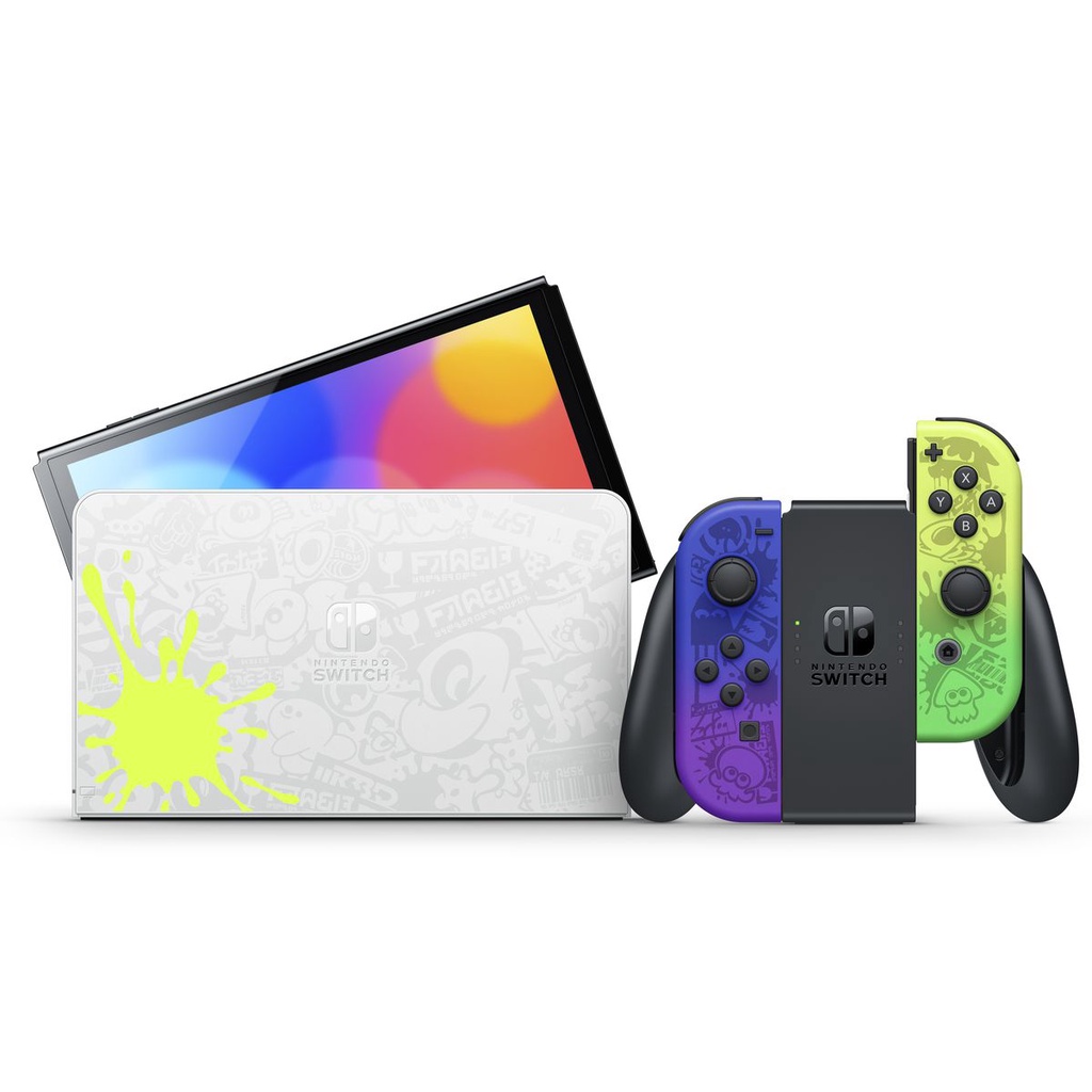 Máy Nintendo Switch Oled Splatoon 3 Model Limited