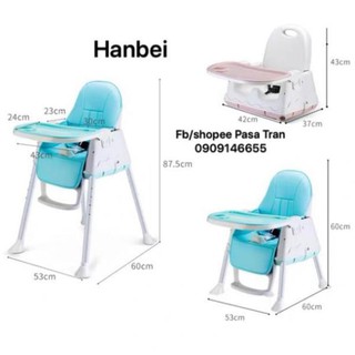 Ghế ăn dặm Hanbei 2020 /Honper