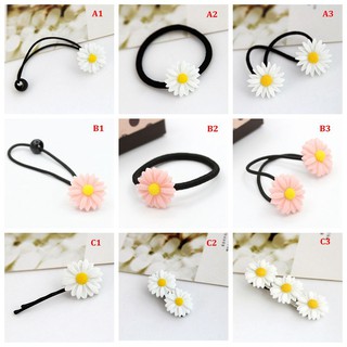 Set 2 Kẹp Tóc Hình Hoa Cúc Mini Thời Trang