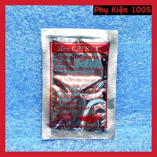Men Crystal kết tủa làm trong nước hồ cá