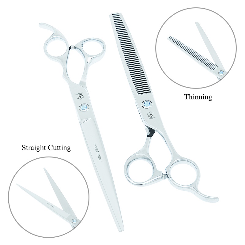 Kéo cắt tỉa lông thú cưng MEISHA B0041A bằng thép 8.0"