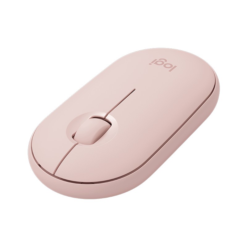 [Mã ELLOGI GIẢM 5% ĐƠN BẤT KỲ]Chuột không dây Logitech Pebble M350 - Kết nối Bluetooth hoặc đầu thu 2.4 GHz, Yên tĩnh