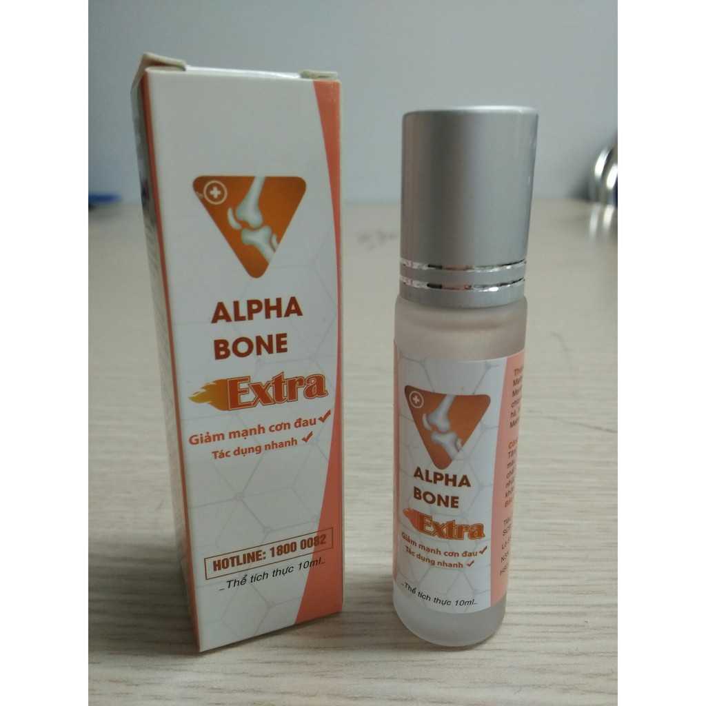 DẦU NÓNG XOA BÓP ALPHABONE EXTRA - HỖ TRỢ CHỮA ĐAU NHỨC XƯƠNG KHỚP