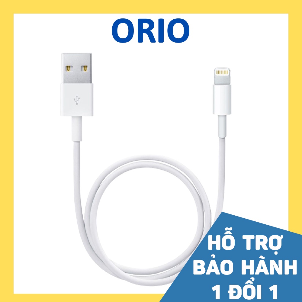 Dây cáp sạc lightning Cho Điện Thoại Phụ Kiện Tai Nghe Bluetooth Cáp Sạc Pin Dự Phòng - Orio D02